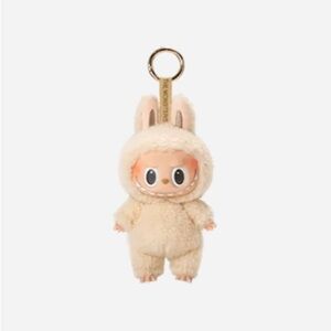 AUTHENTIC POPMART LABUBU- soy milk Plush Pendant Keychain